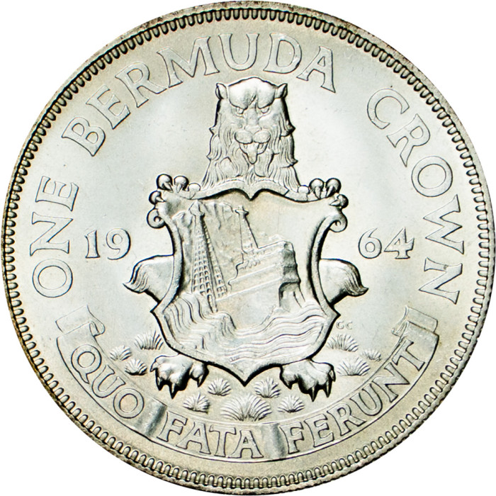 1 Крона 1964 года - Бермудские острова UNC