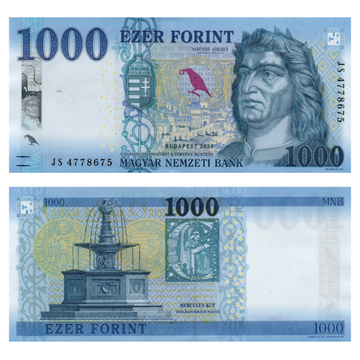 1000 Форинт 2024 года - Венгрия P-203 UNC